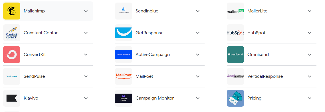 Here is an expanded list of top email autoresponder tools