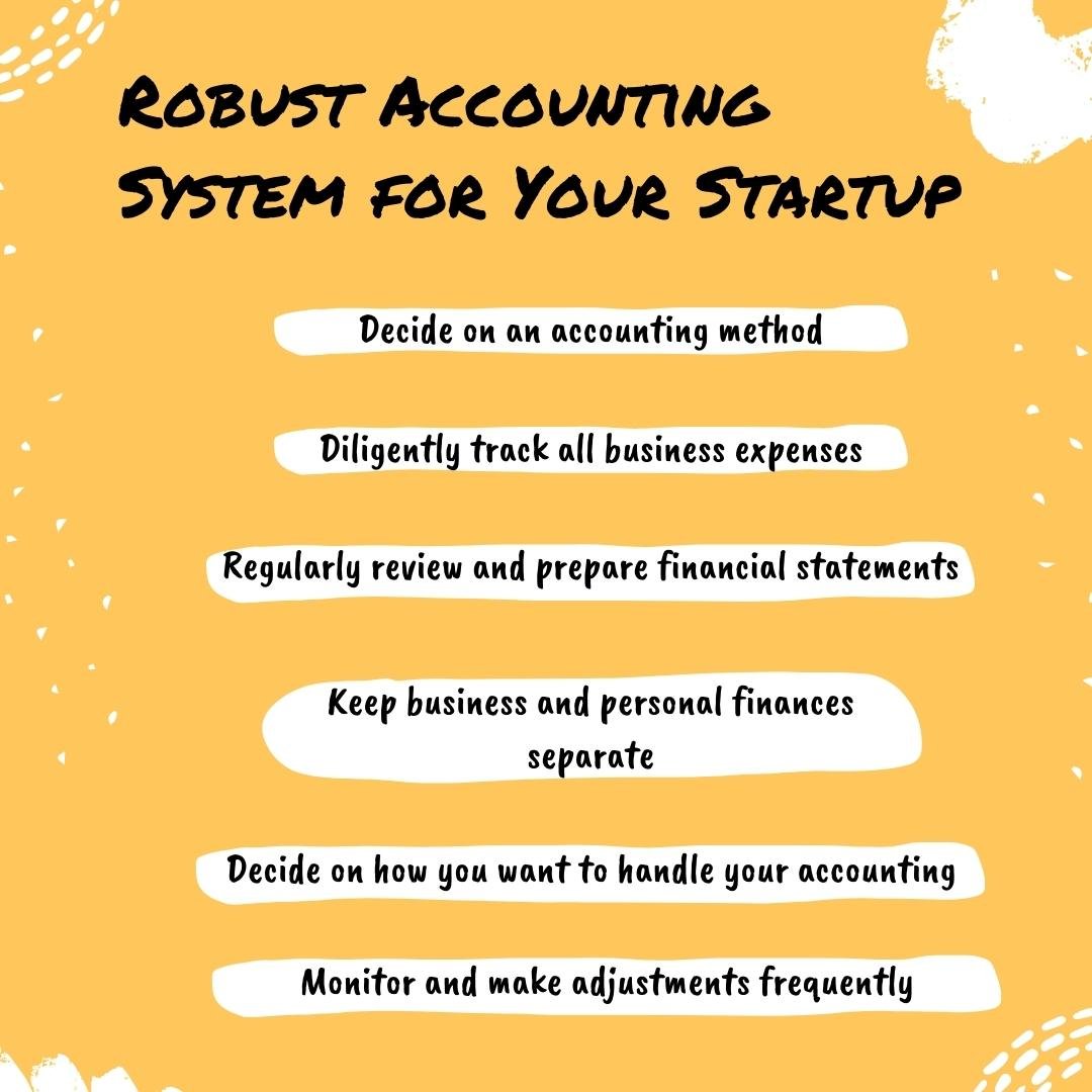 Robust Accounting System For Your Startup
