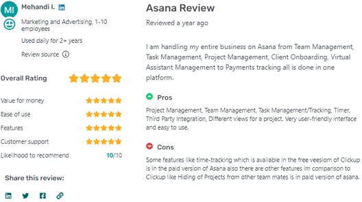 Asana Review