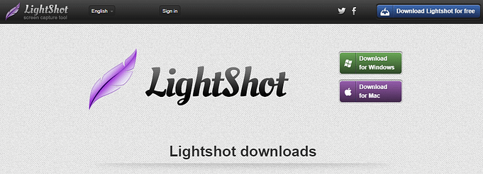 Lightshot screen capture tool