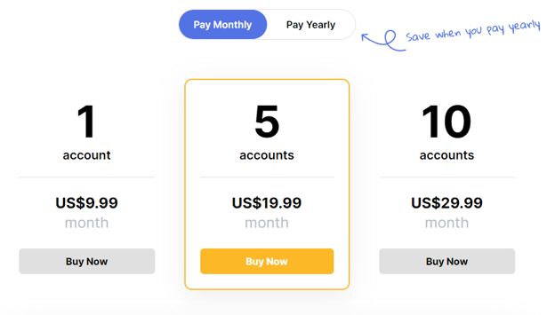 Clean Email Pricing 1