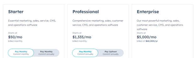 HubSpot Pricing 1