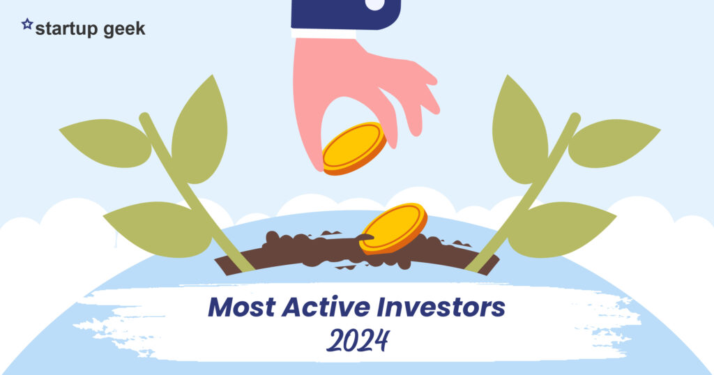 Most Active Investors 2024 Startup Geek   Most Active Investors 2024 1024x538 